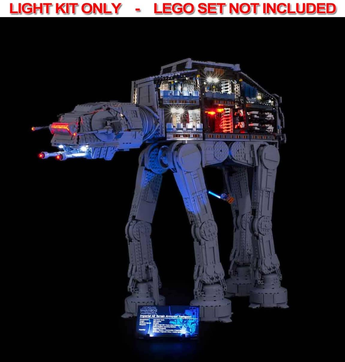 Light My Bricks – LIGHT KIT for LEGO UCS AT-AT 75313