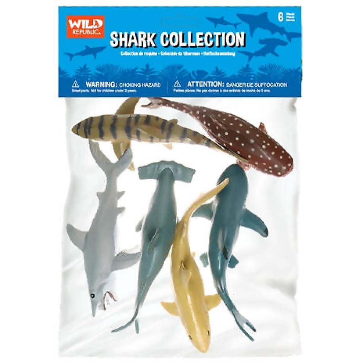 Wild Republic – Polybag Shark Collection