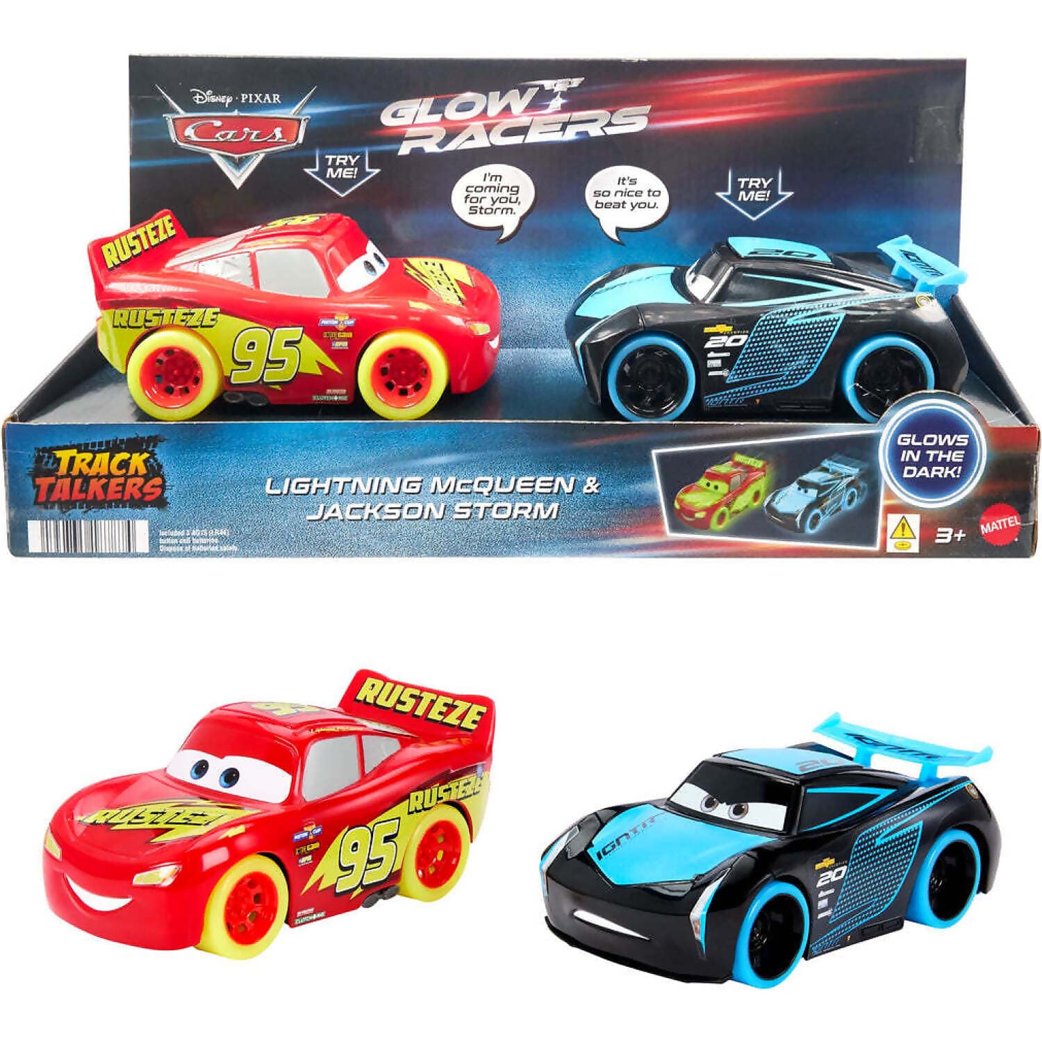 Disney Cars Pista Cars Jackson Storm Disney Pixar Cars – Glow