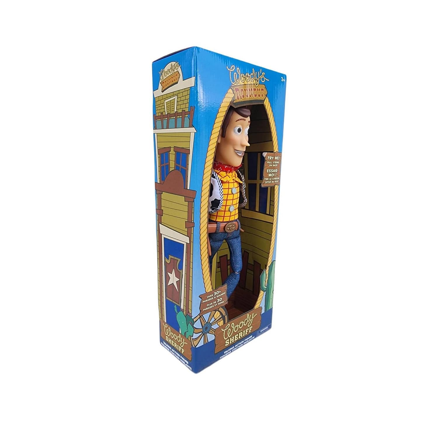 TOYSTORY2『TALKING WOODY』 TOY STORY 2 TALKING WOODY, ACTION FIGURE PARLANT & JESSIE