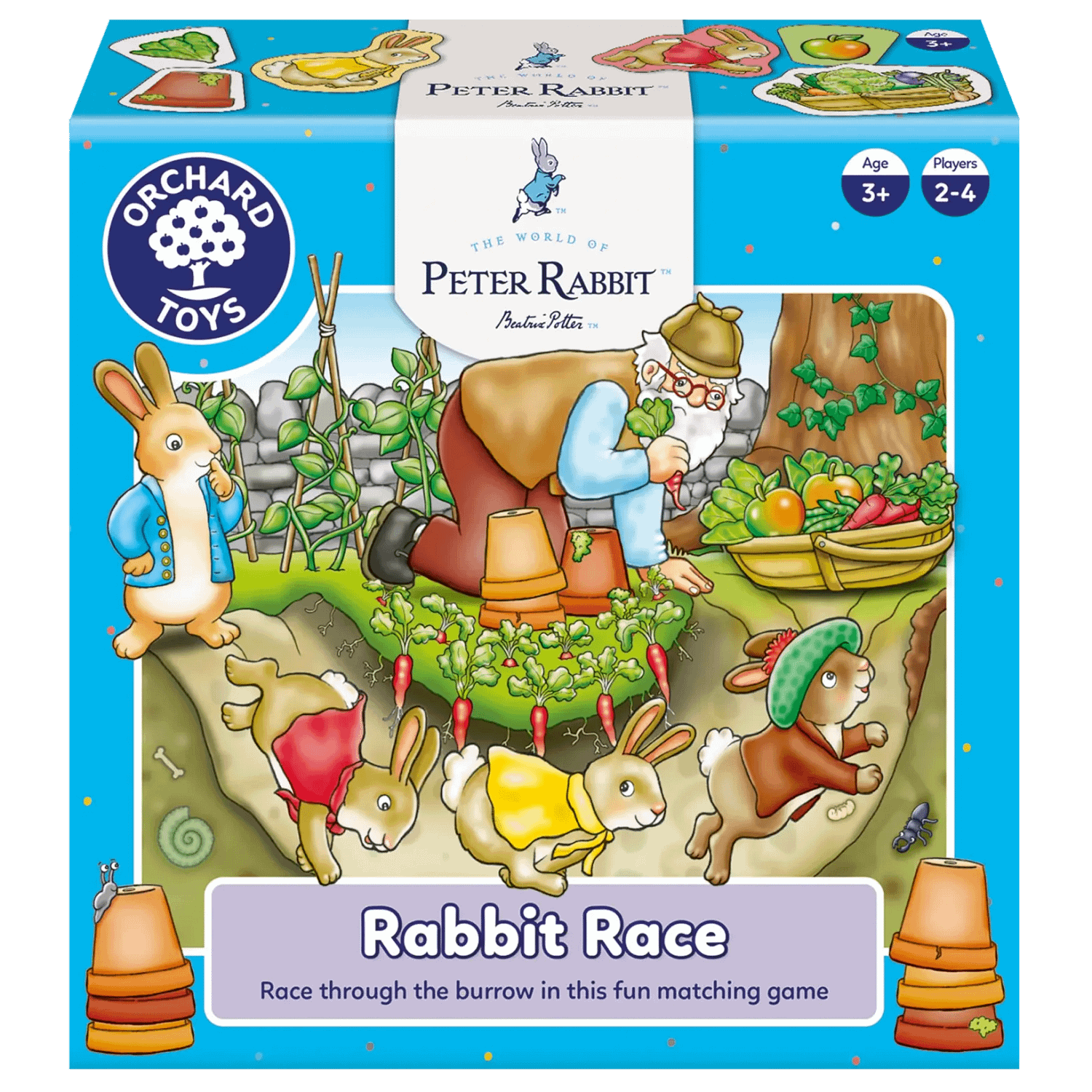 Orchard Toys - Peter Rabbit™ Rabbit Race Game