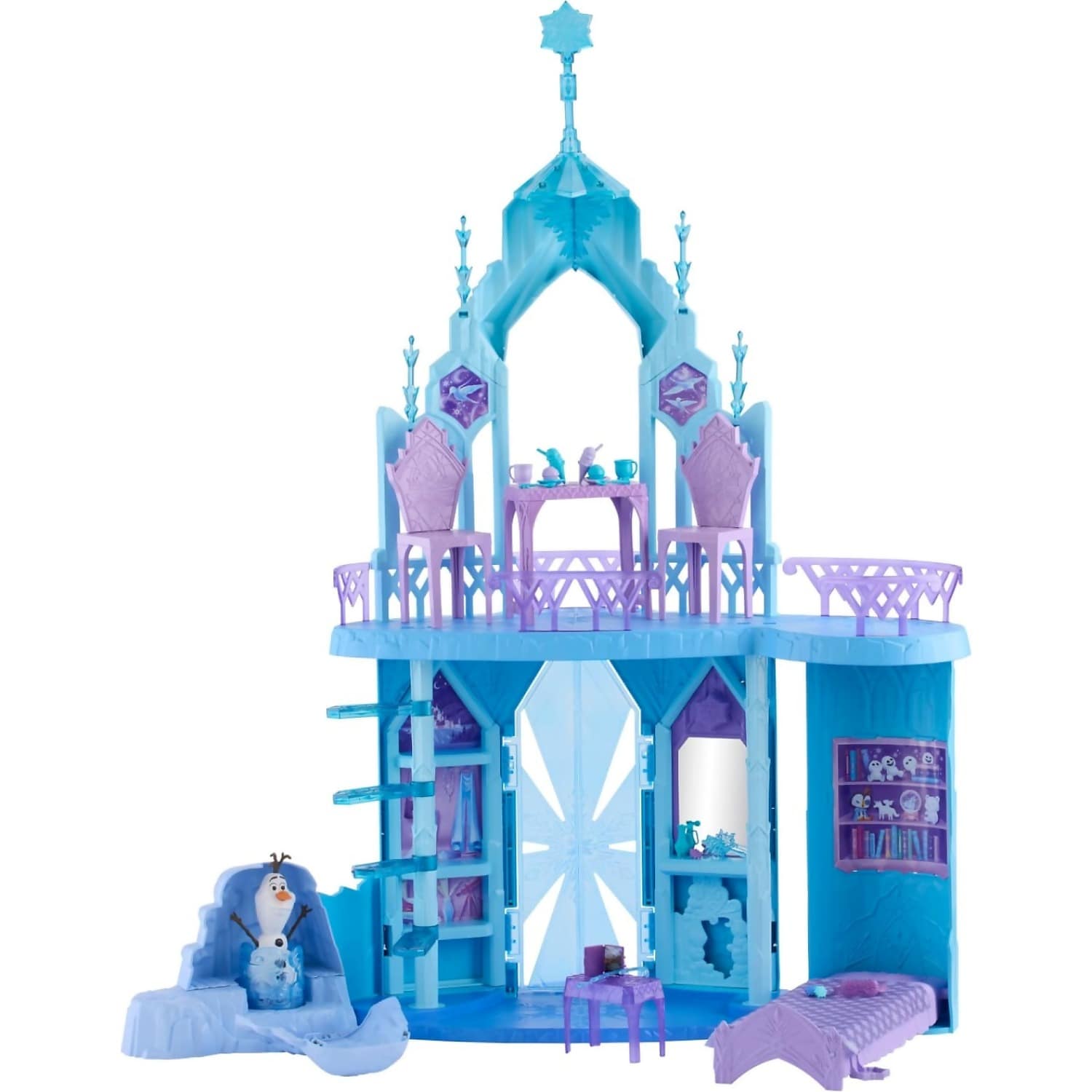 Disney Frozen- Elsa's Frozen Ice Palace Castle Playset with Olaf