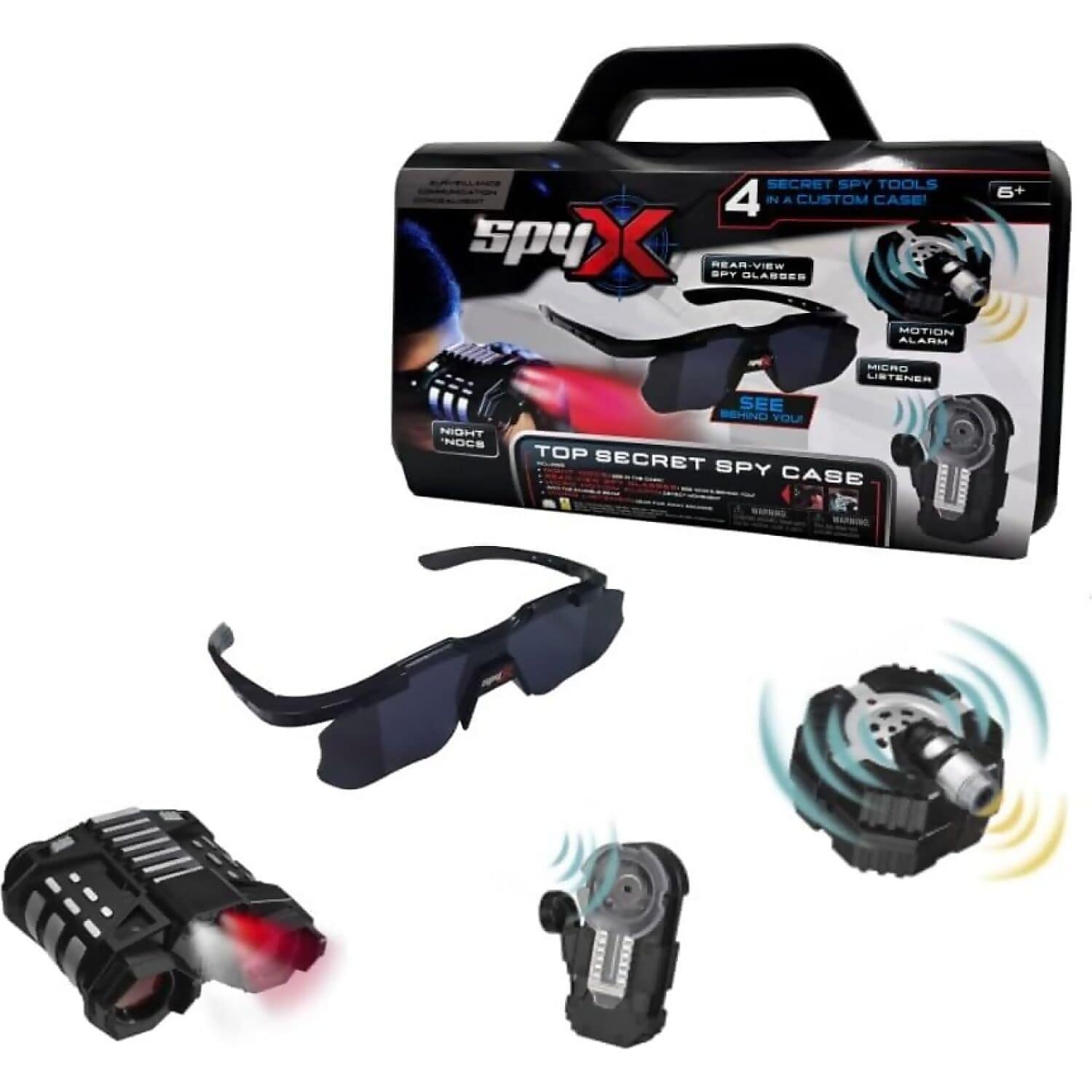 SpyX - Top Secret Toy Spy Case Set