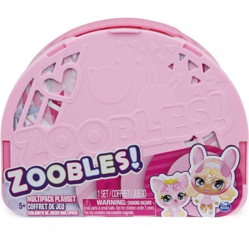 Zoobles Dance Studio Multipack Playset And Storage Case With