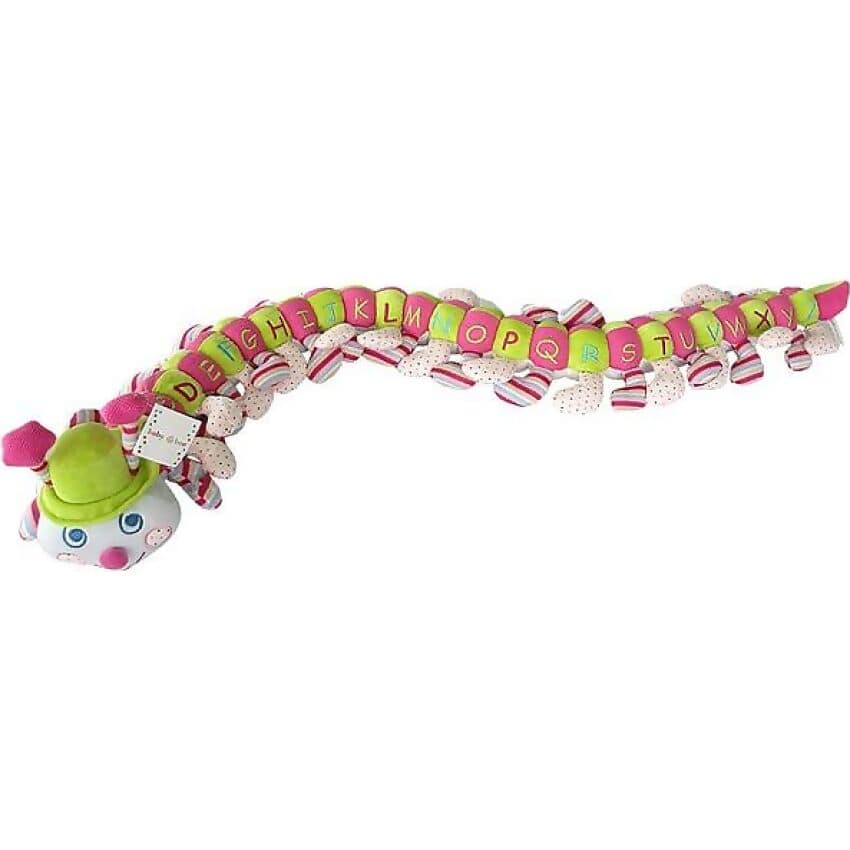 Cotton Candy – Baby Boo Alphabet Pink/green Caterpillar Pink/green