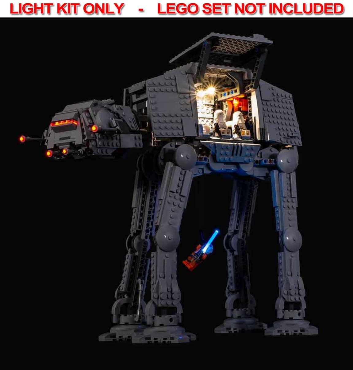 Light My Bricks – LIGHT KIT for LEGO Star Wars AT-AT 75288
