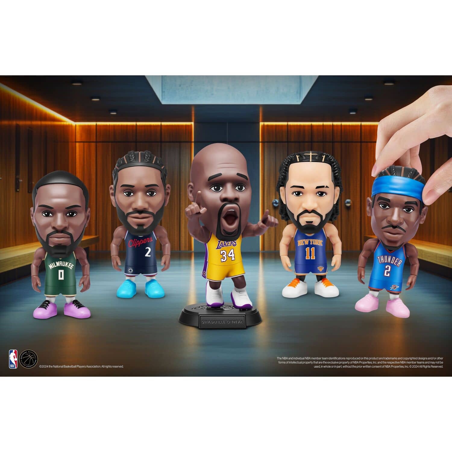 5 Surprise NBA Ballers by Zuru Basketball Collectible Figure