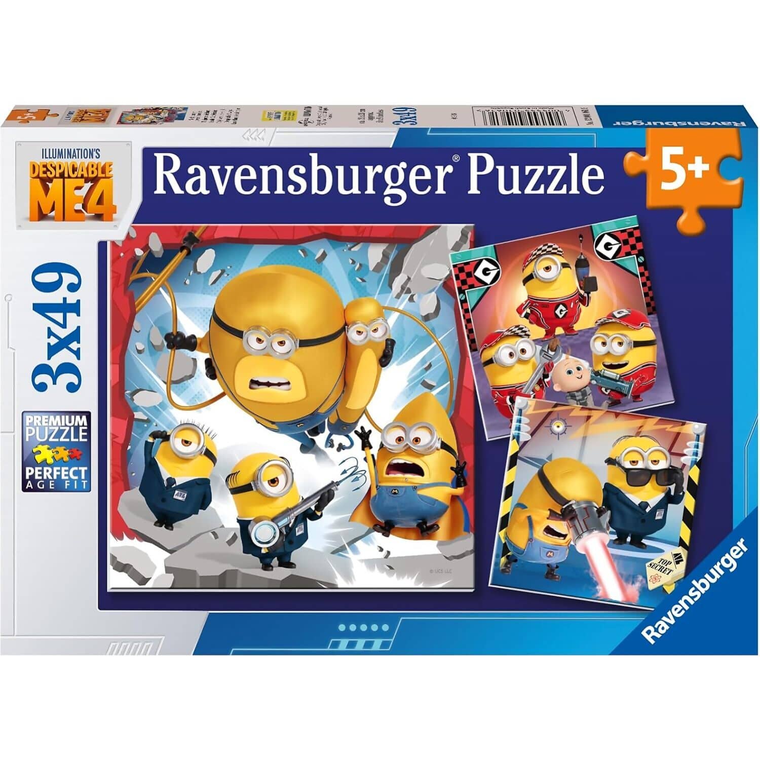 Ravensburger - Despicable Me 4 Jigsaw Puzzle 3 X 49pc
