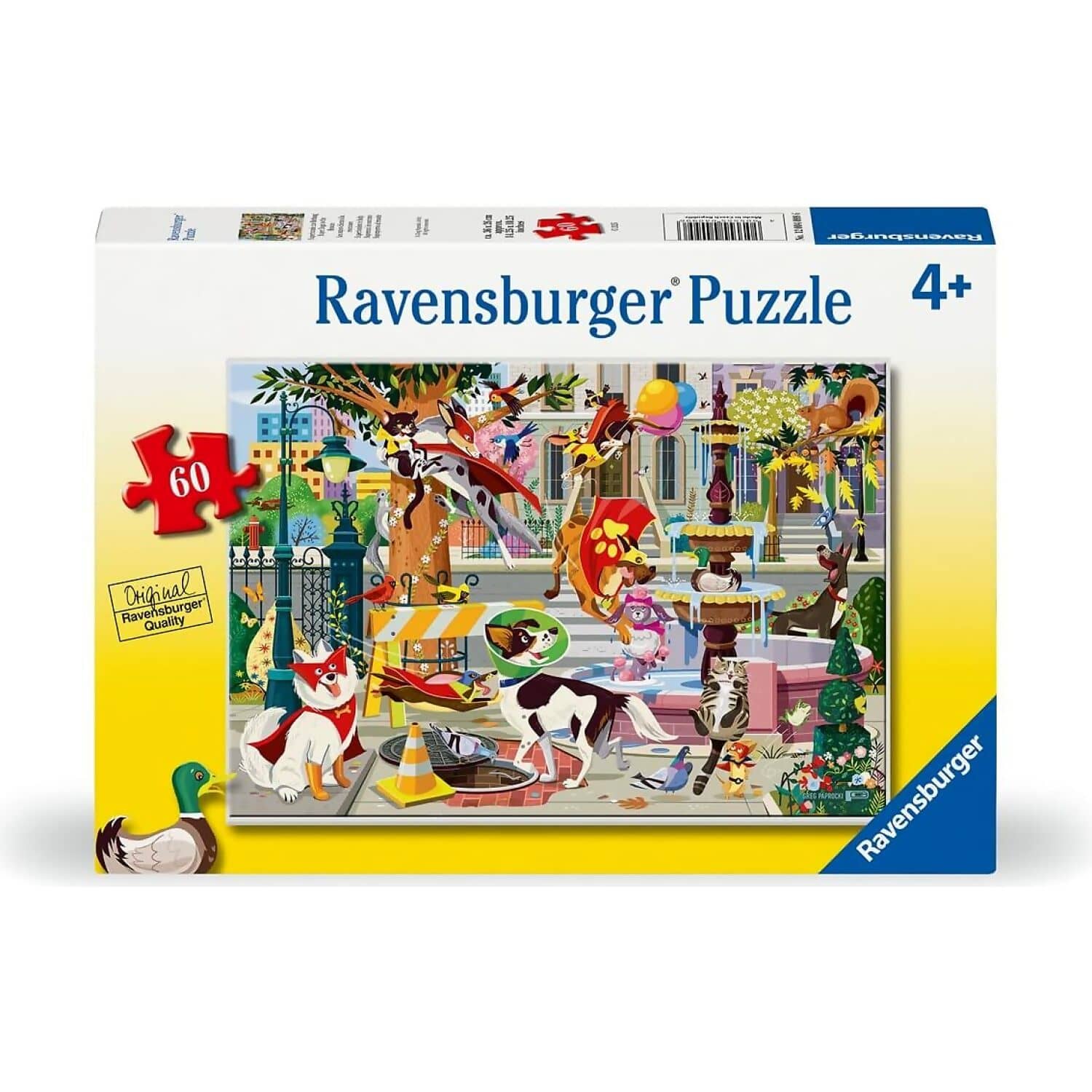 Ravensburger - Greg Paprocki: Super Dogs To The ​rescue Jigsaw Puzzle 60pc
