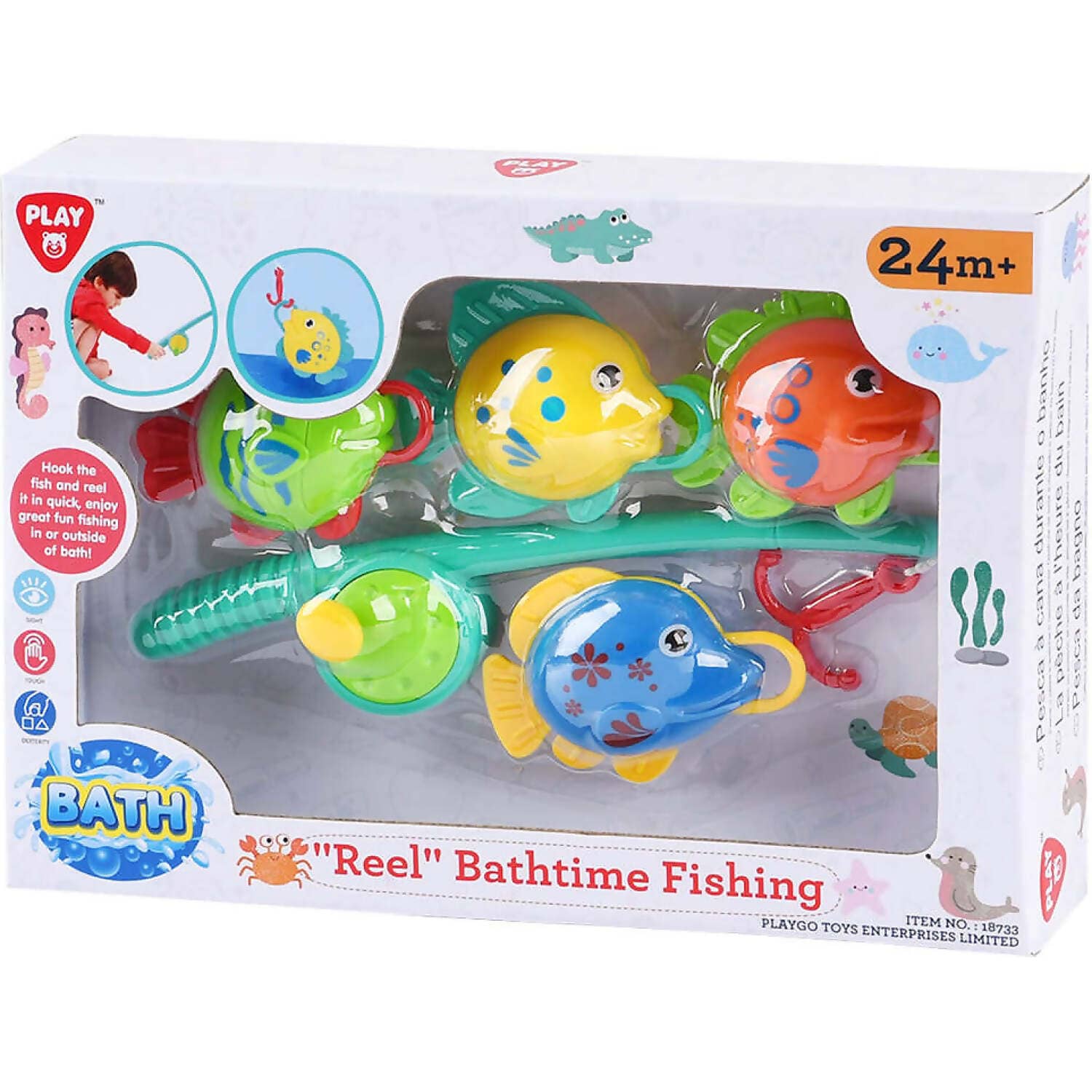 Playgo Toys Ent. Ltd. - Reel Bathtime Fishing Set