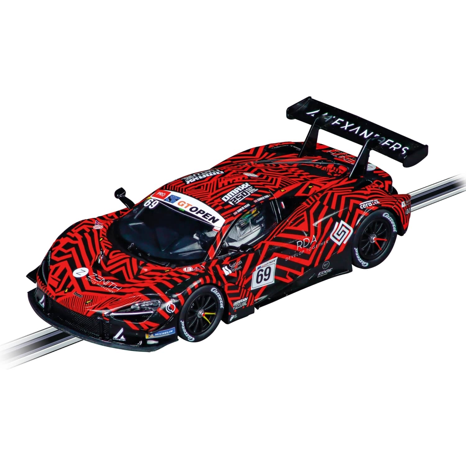 Carrera - Digital 132 McLaren 720S GT3 Optimum Motorsport No.69 Slot Car Also Suits Scalextric