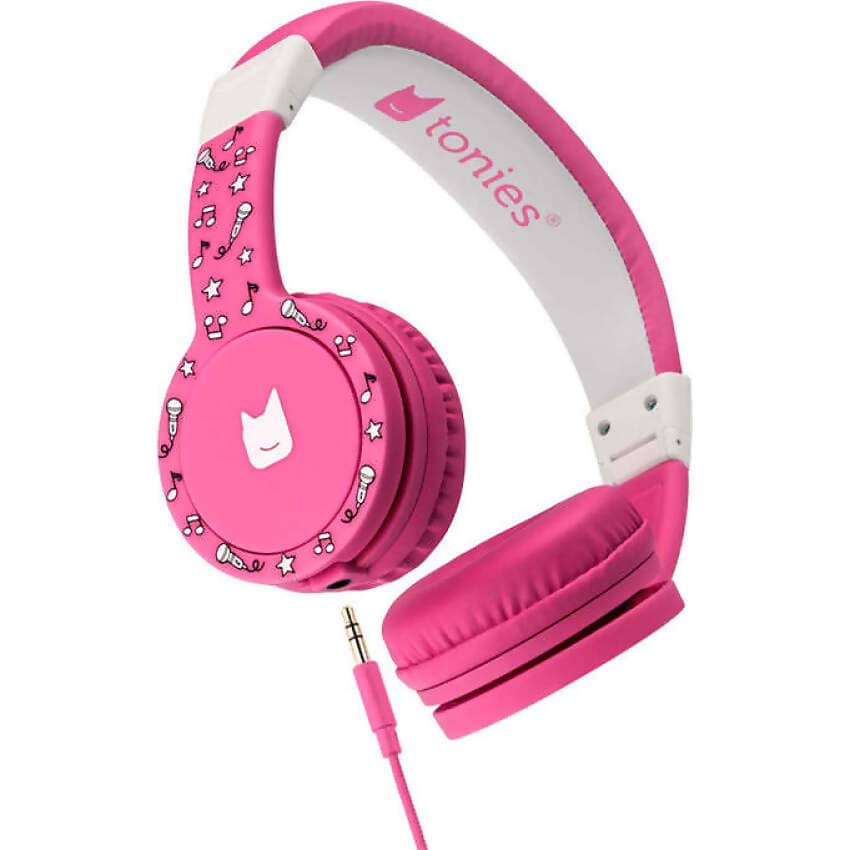 Tonies - Pink Foldable Headphones For Kids (Toniebox Not Included)