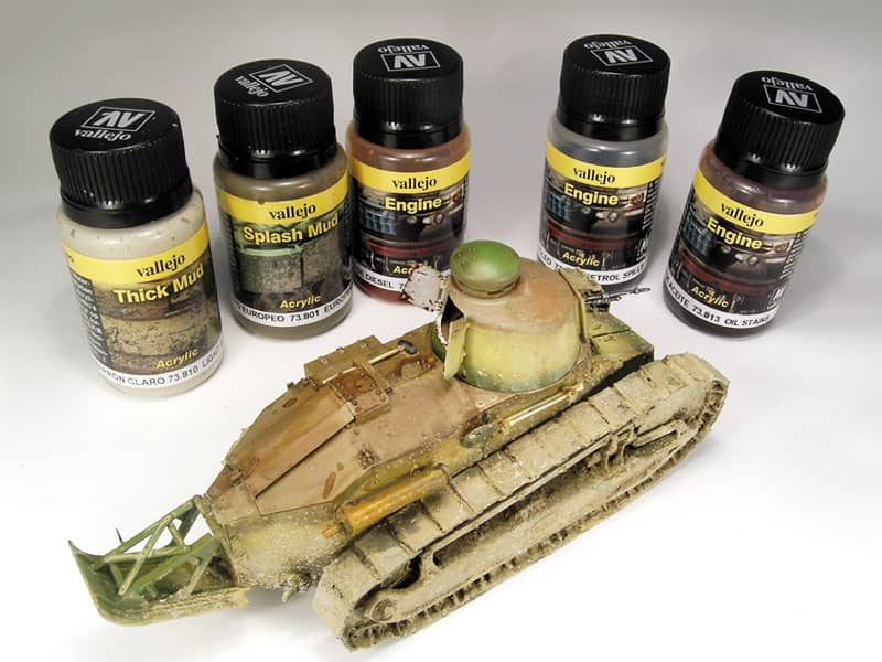 VALLEJO WEATHERING EFFECTS