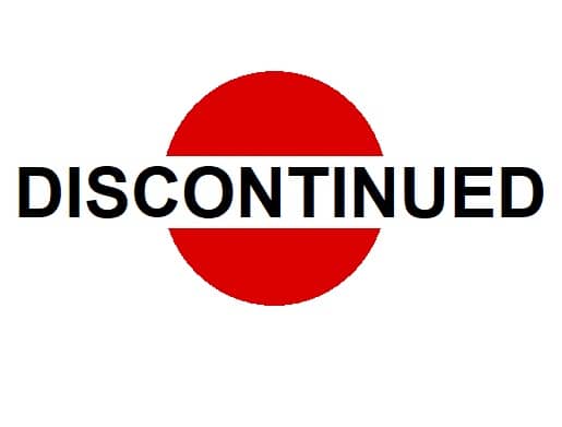 DISCONTINUED