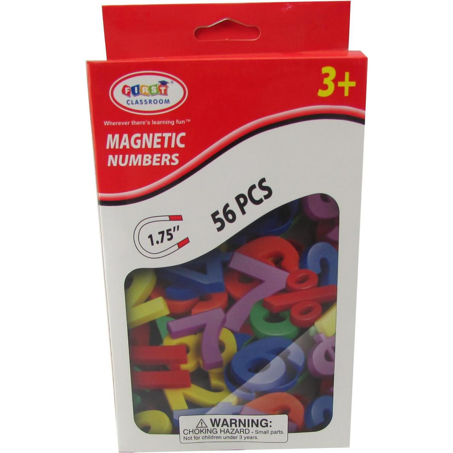 First Classroom - Magnetic Numbers 56pc