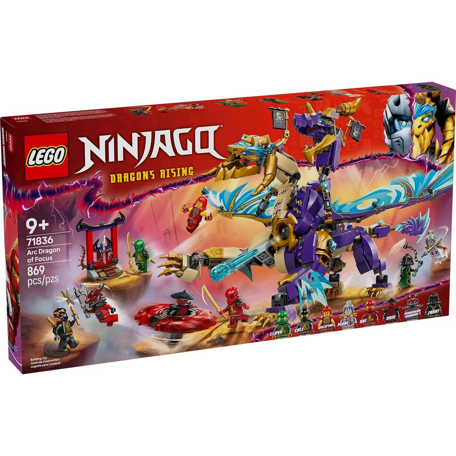 LEGO 71836 Arc Dragon of Focus - Ninjago