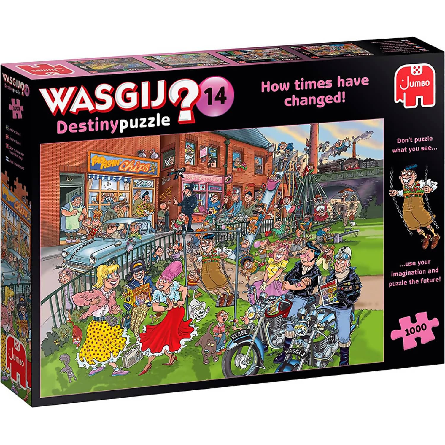 Wasgij? - Destiny No.14 How Times Have Changed! - Jigsaw Puzzle 1000pc