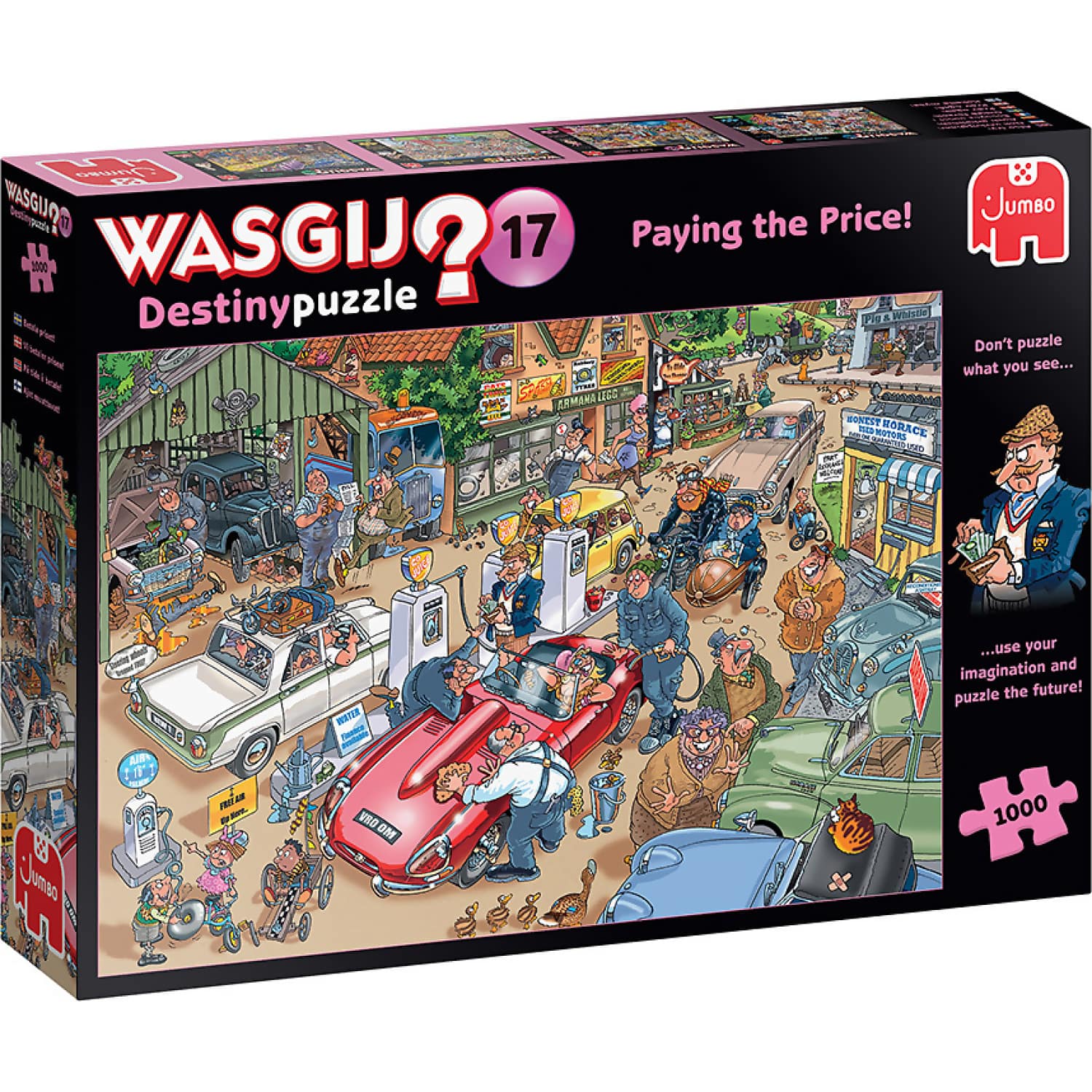 Wasgij? - Destiny No.17 Paying The Price! - Jigsaw Puzzle 1000pc