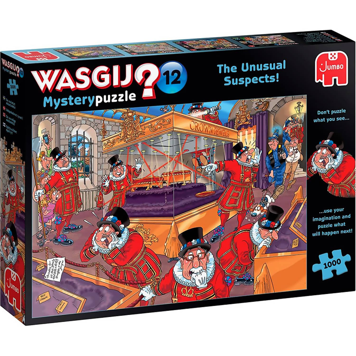 Wasgij? - Mystery No.12 The Unusual Suspects! - Jigsaw Puzzle 1000pc