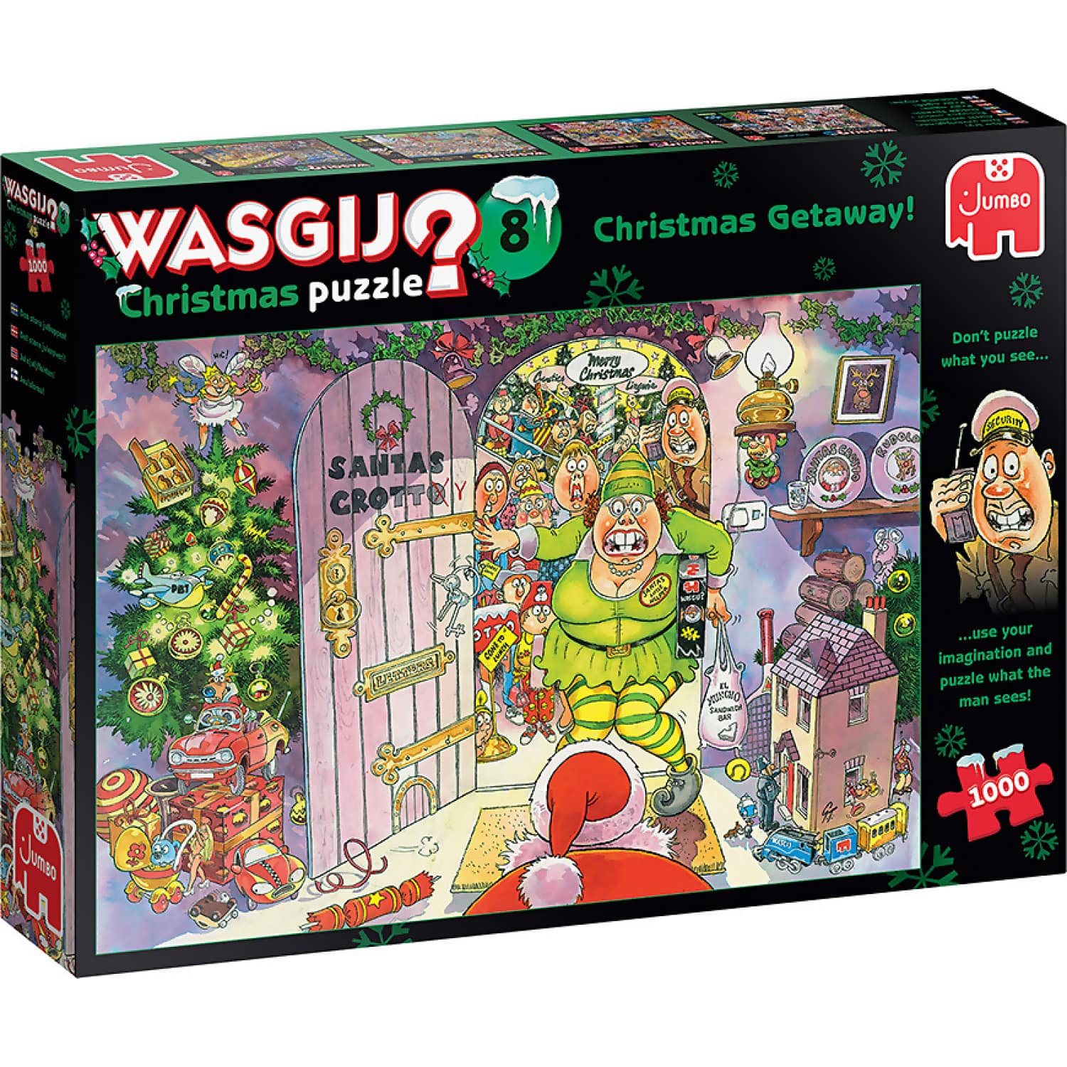 Wasgij? - No.8 Christmas Getaway! - Jigsaw Puzzle 1000pc