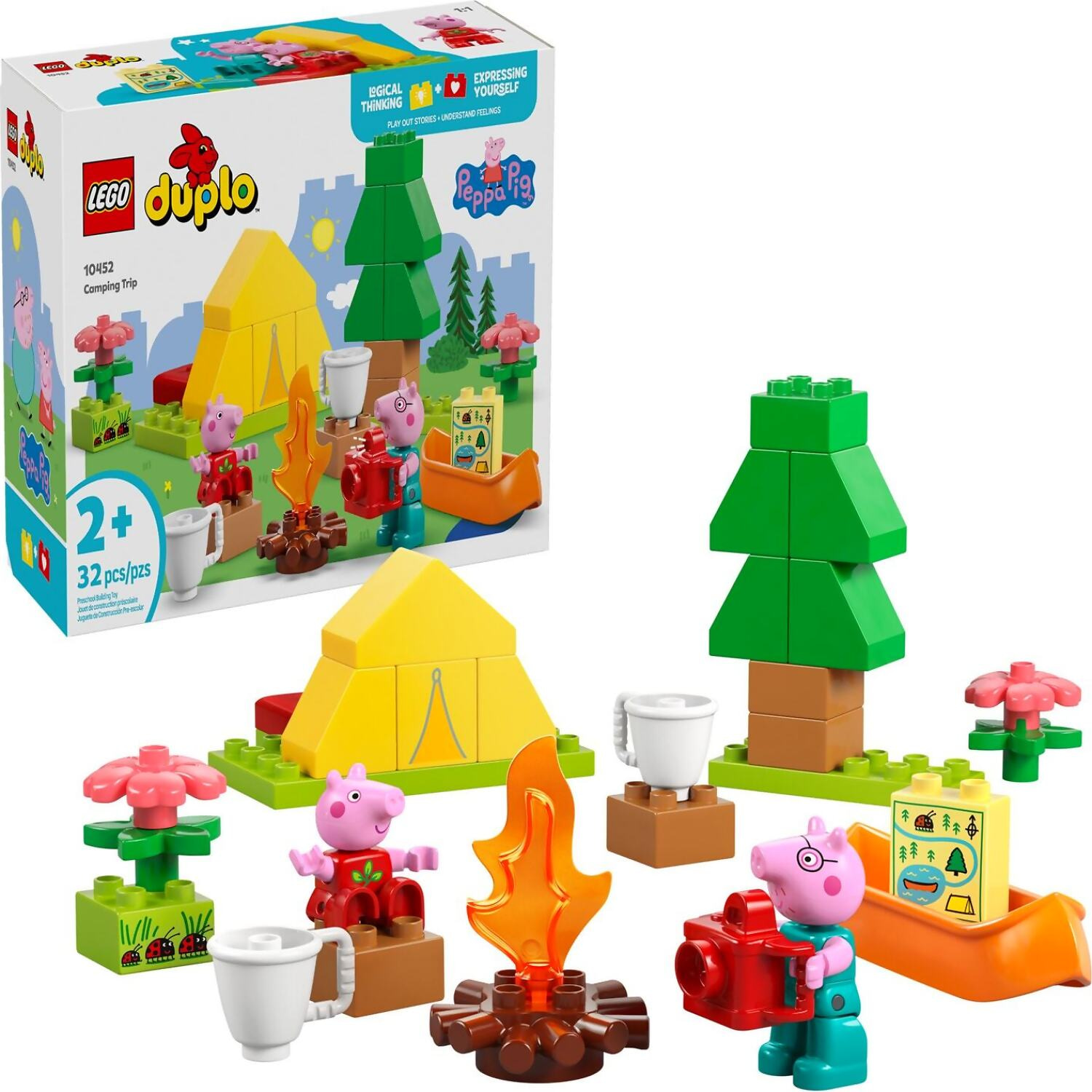 LEGO 10452 Peppa Pig Camping Trip - Duplo