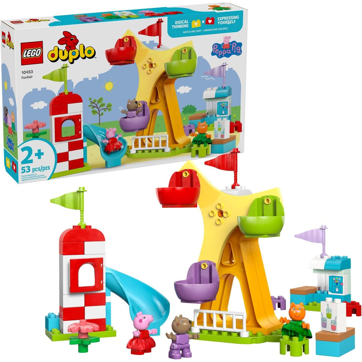 LEGO 10453 Peppa Pig Funfair - Duplo