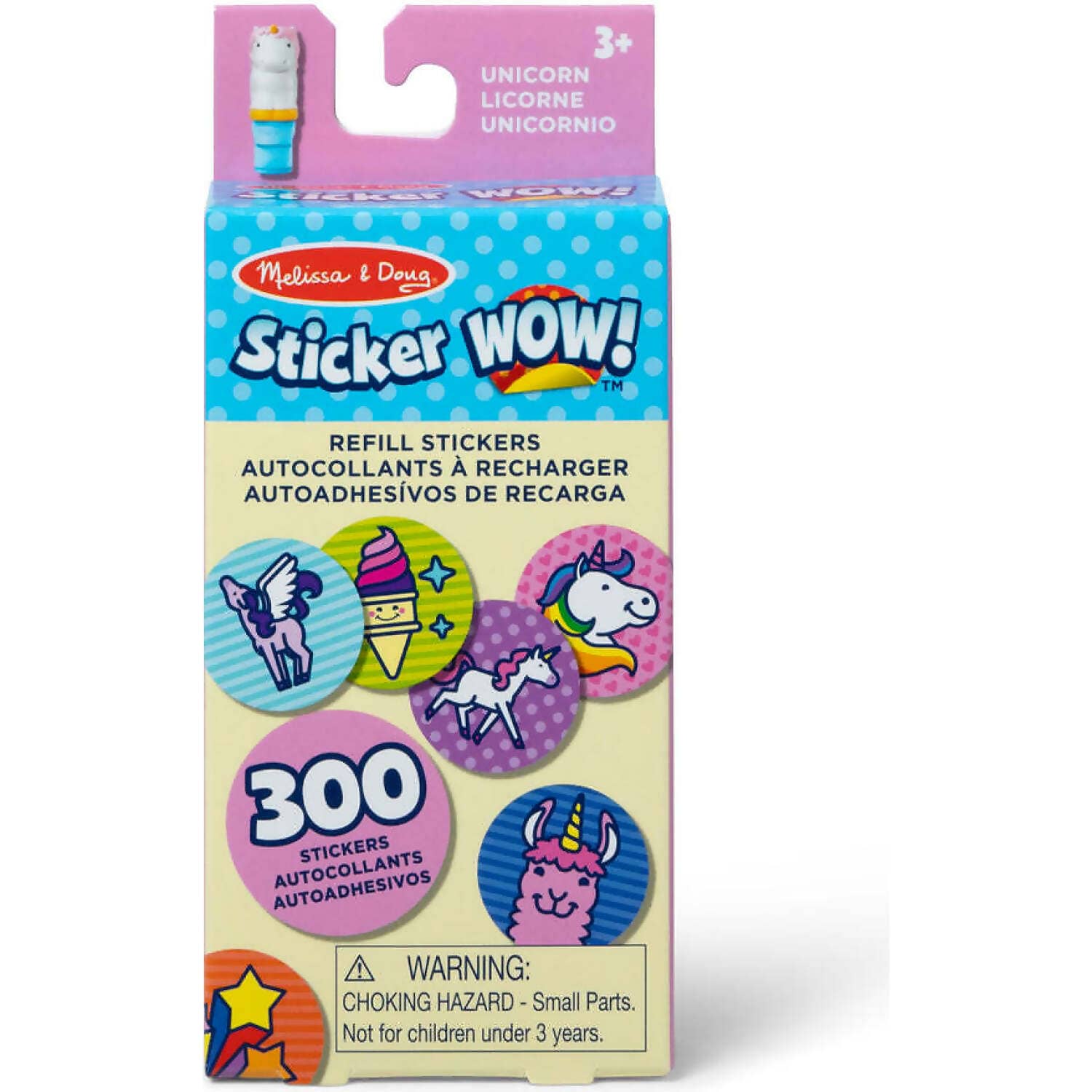 Melissa & Doug - Sticker Wow! Stickers Refill Unicorn