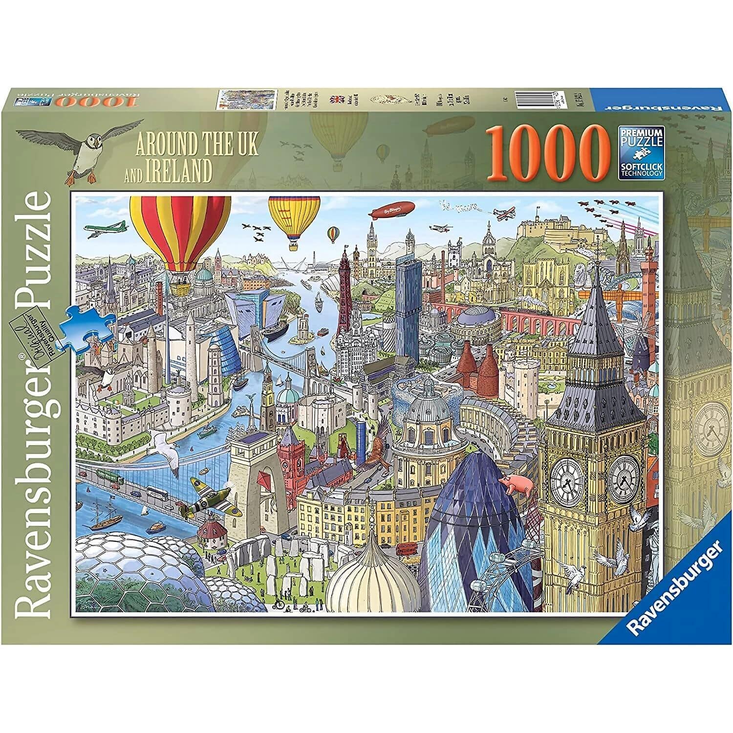 Ravensburger - Around The British Isles - Jigsaw Puzzle 1000pc