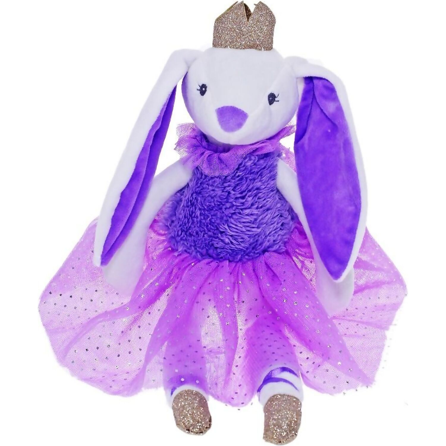 Cotton Candy - Plush Bunny Princess Purple Dress