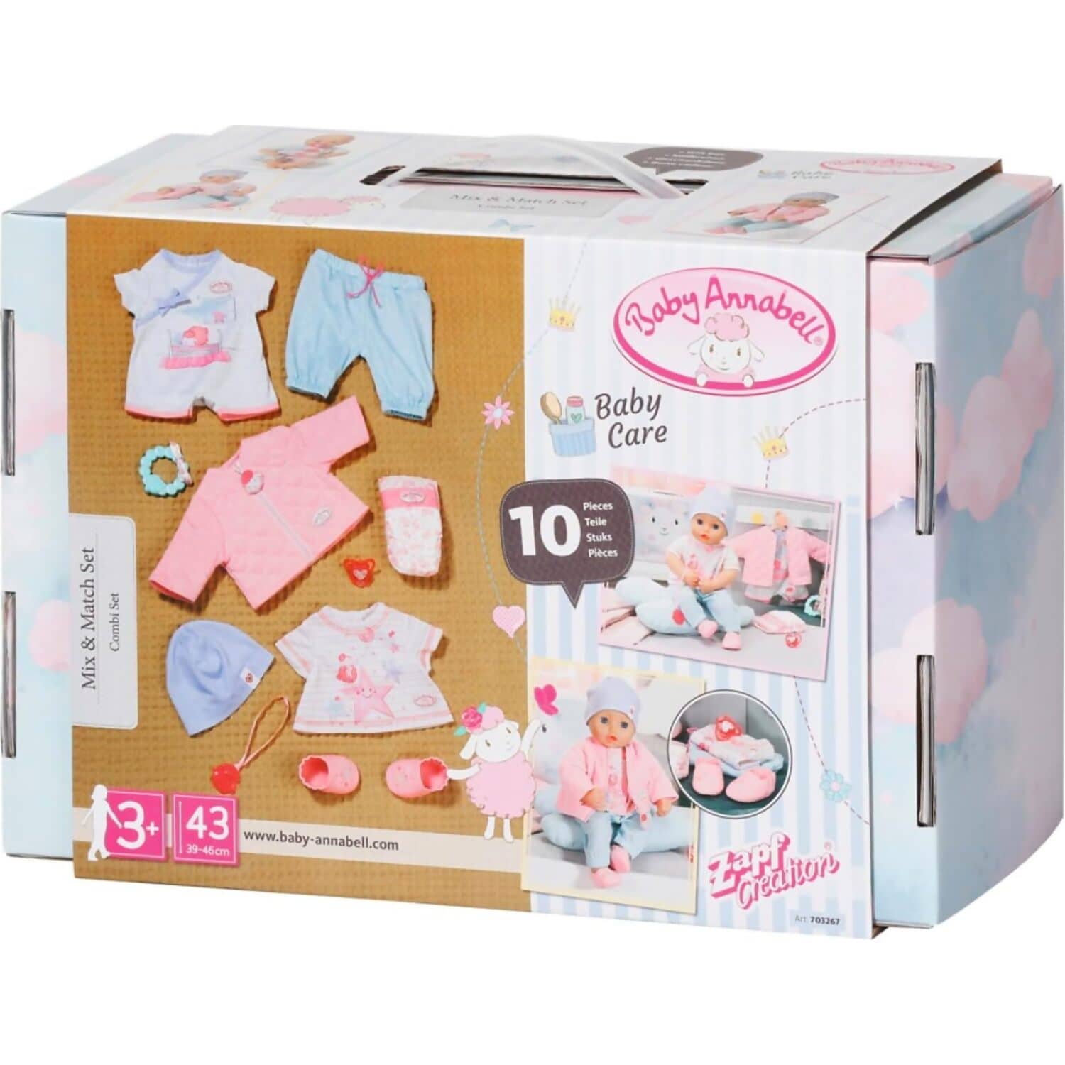 Baby Annabell - Mix N Match Set Combo Set (doll Not Included)