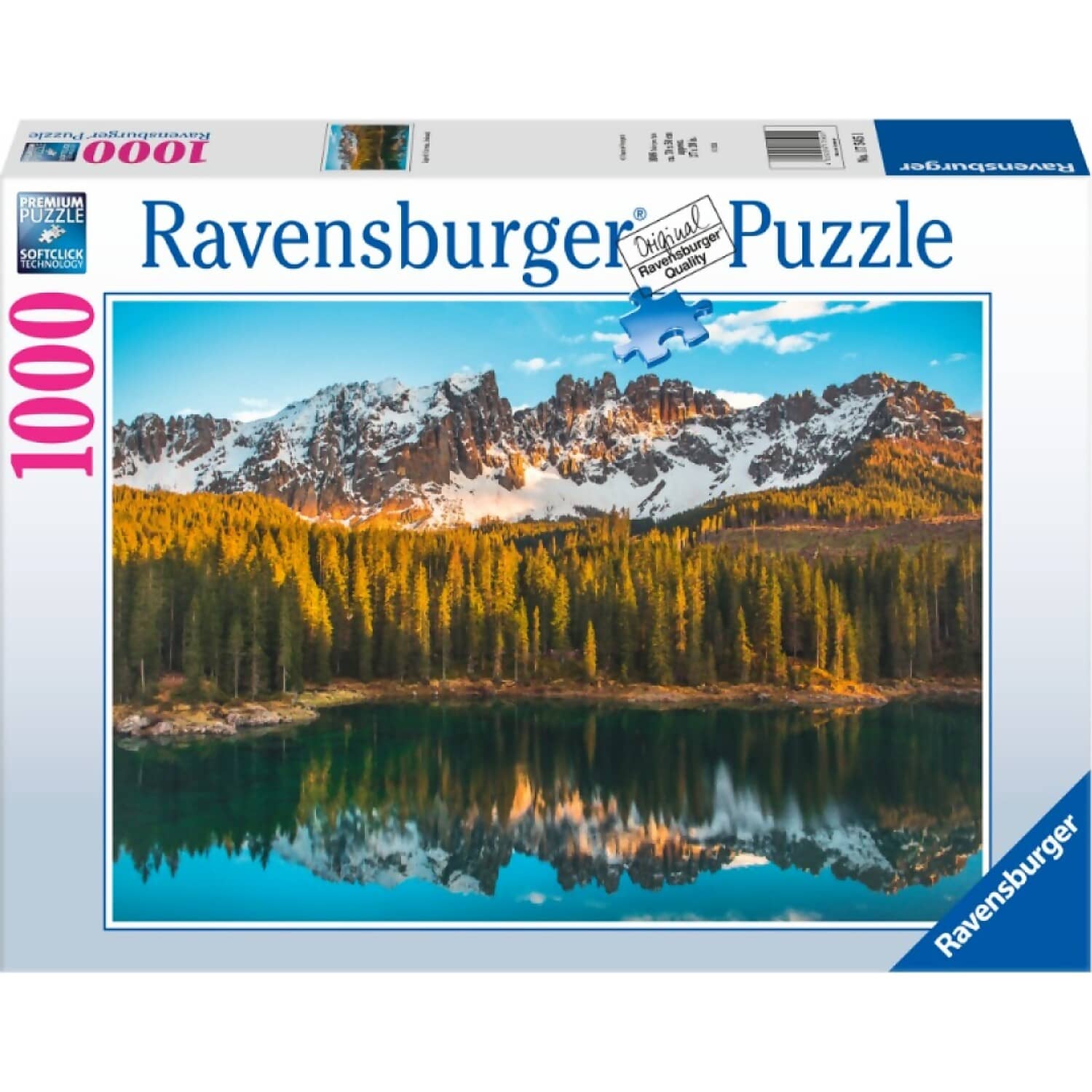 Ravensburger - Lake Carezza Jigsaw Puzzle 1000pc