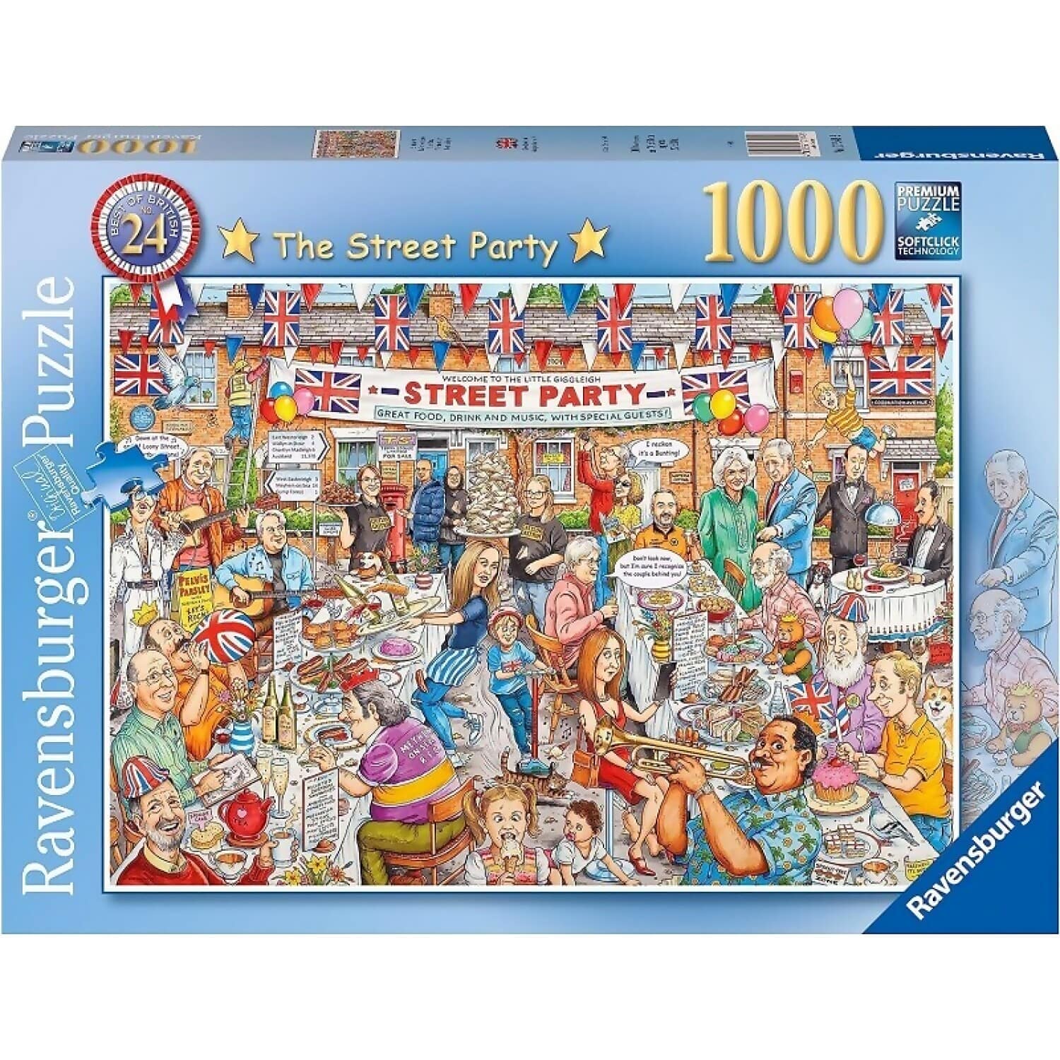 Ravensburger - Best Of British No.24 The Street Party Puzzle Jigsaw Puzzle 1000pc