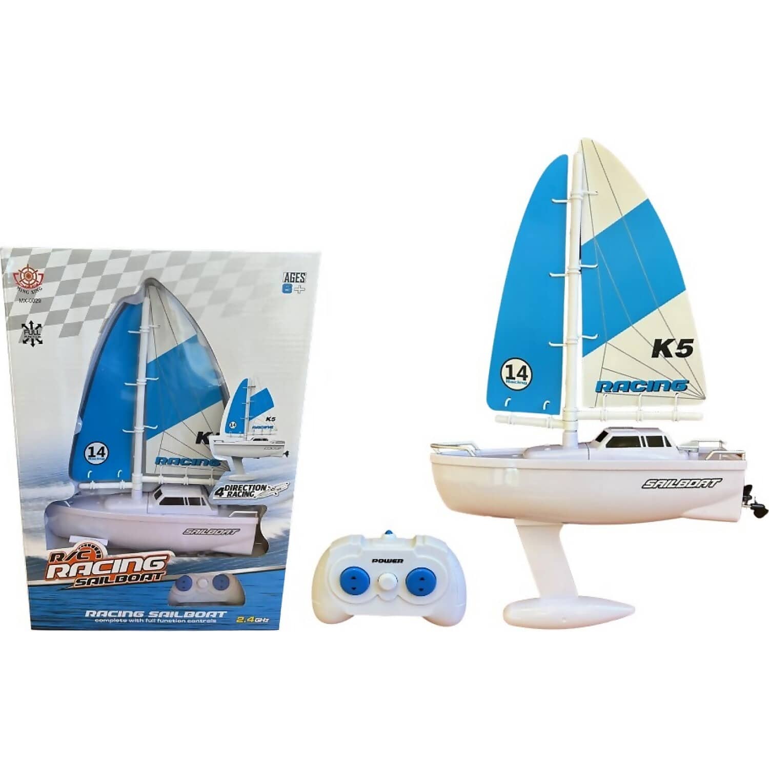 Ming Xing - Winged Keel Rc Racing Sailboat - Rp Dean