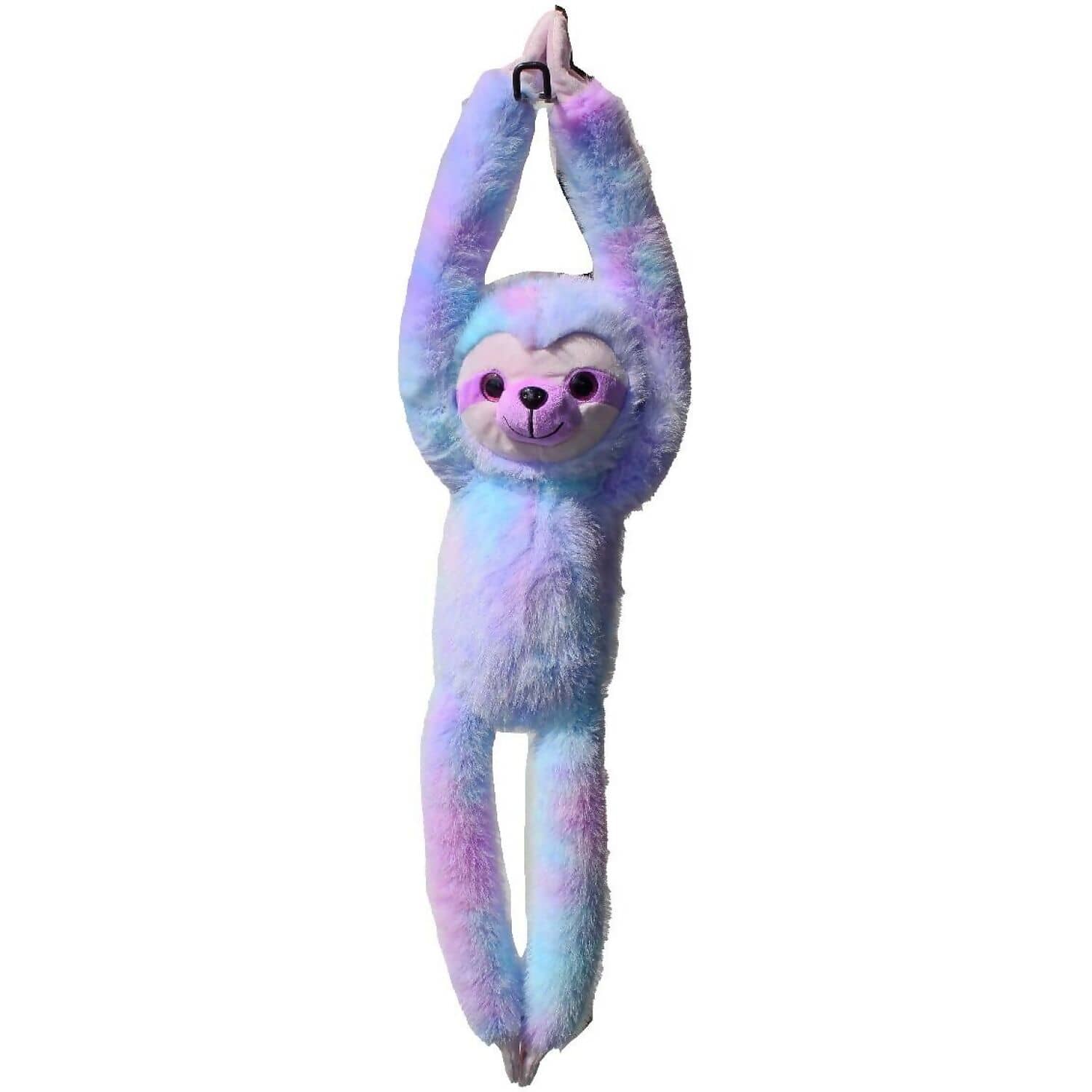 Cotton Candy - Plush Robyn Hanging Sloth - Purple