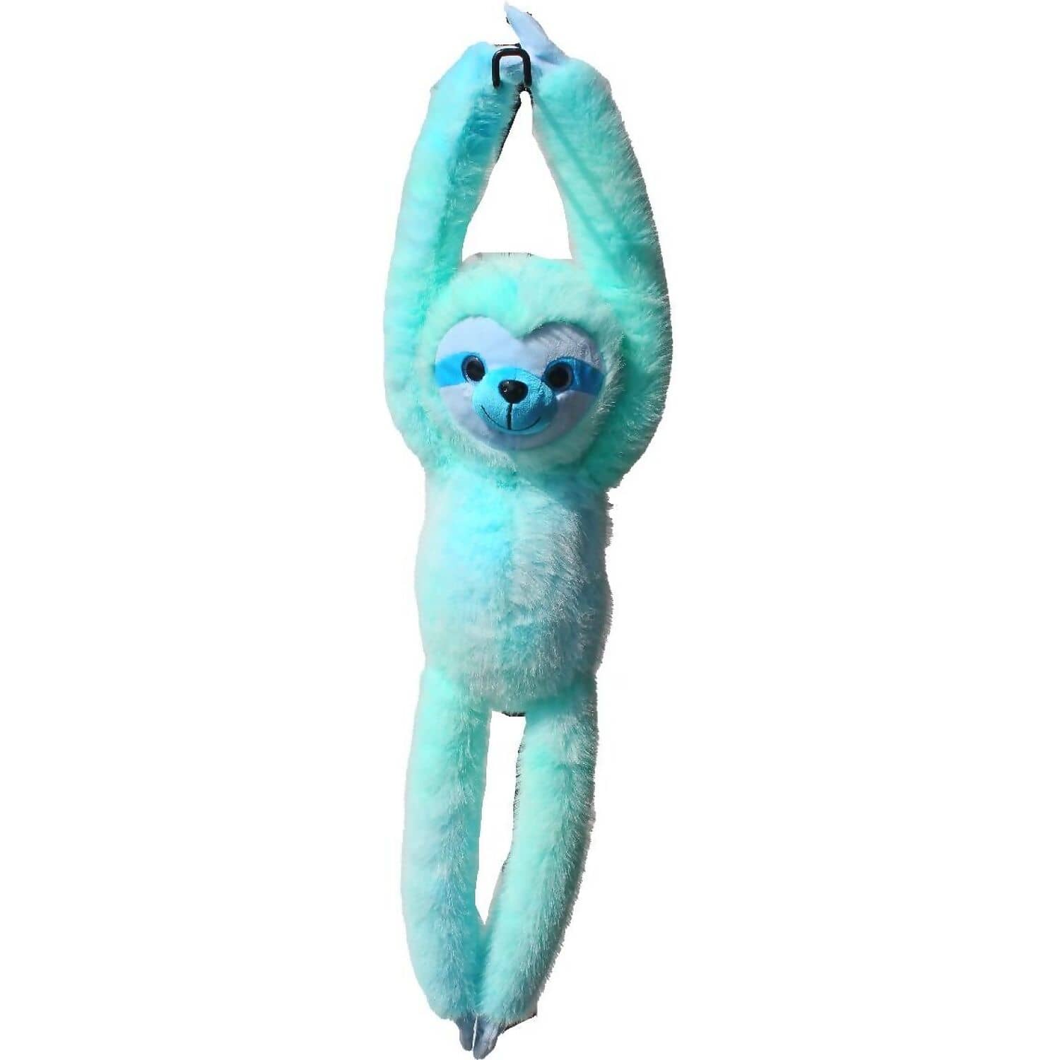 Cotton Candy - Plush Charlotte Hanging Sloth - Blue