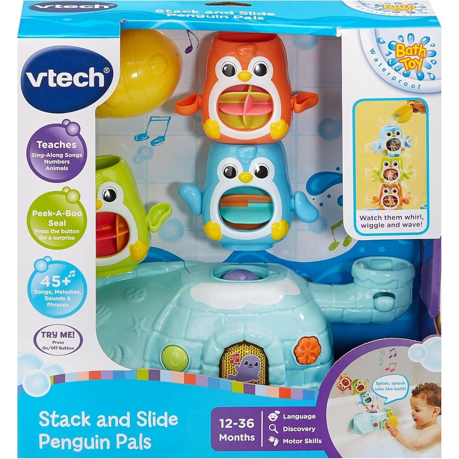 Vtech - Stack And Slide Penguin Pals