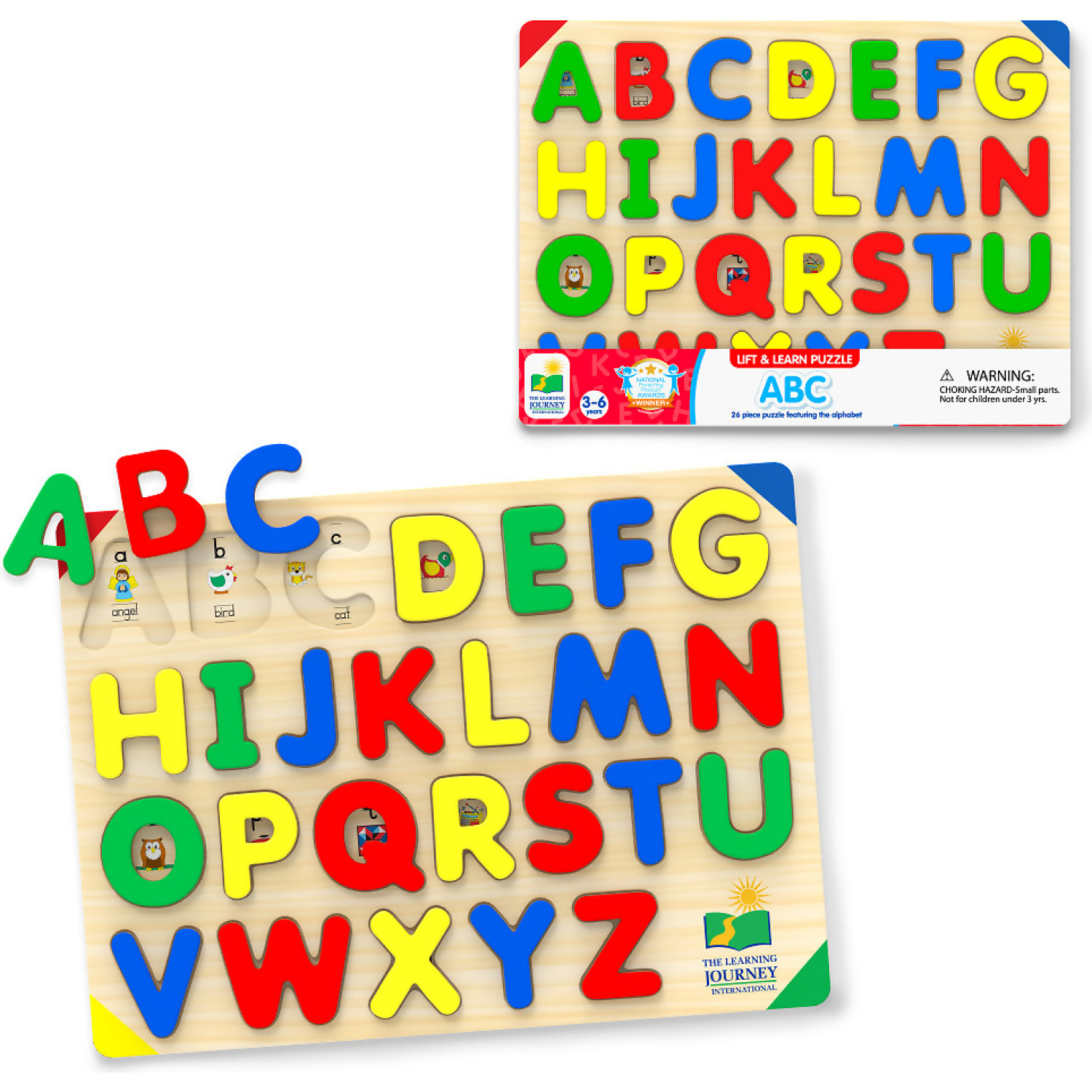 The Learning Journey - Lift & Learn ABC Puzzle