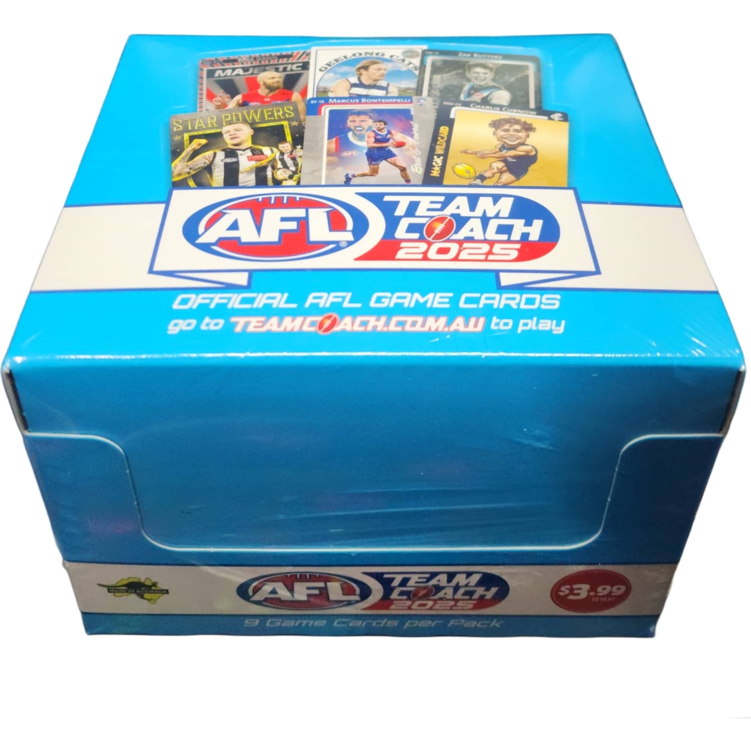 AFL - Teamcoach 2025 Game Card Packs - Box of 36 Packs Sealed Box