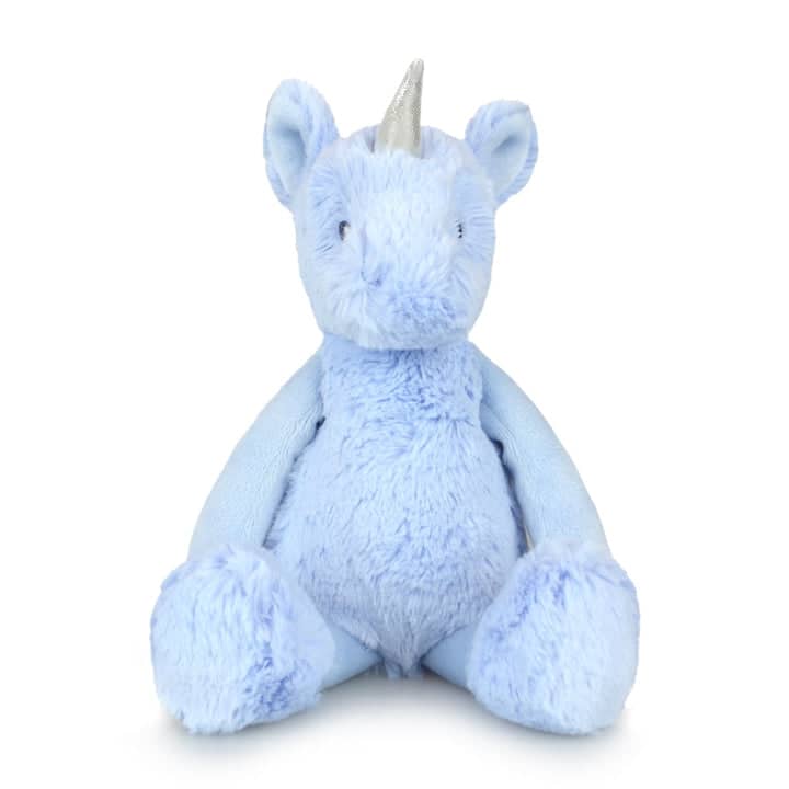 Frankie & Friends - Astra Unicorn 28cm Blue Plush - Korimco