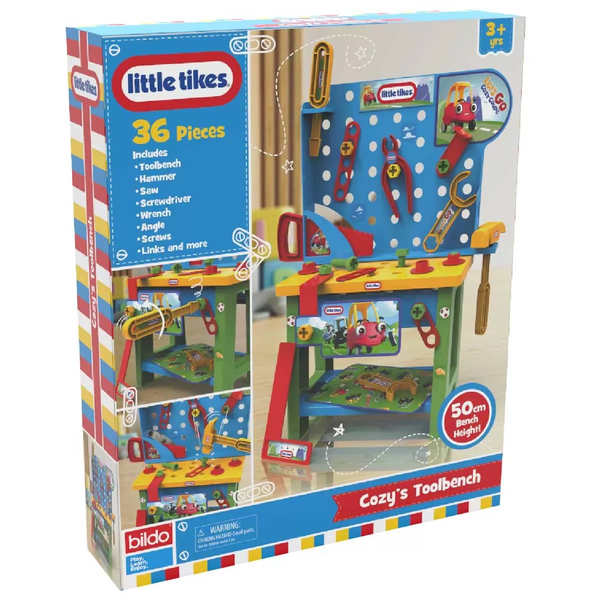 Bildo - Little Tikes Cozy's Toolbench 50cm Bench Height