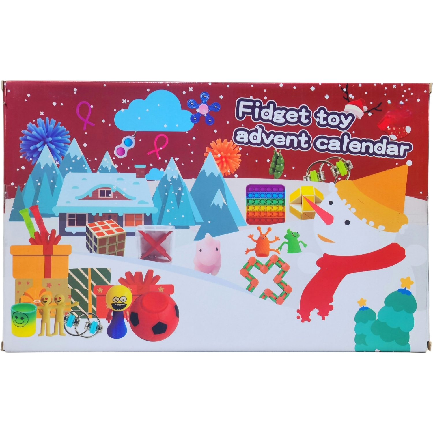 Simple Dimple - Pop It Fidget Toy Advent Christmas Calendar