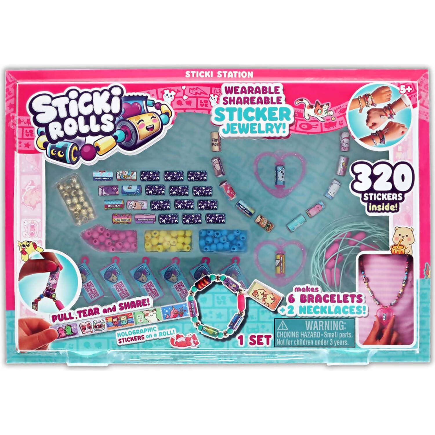 Sticki Rolls - Sticki Station Diy Jewellery Kit - Mattel