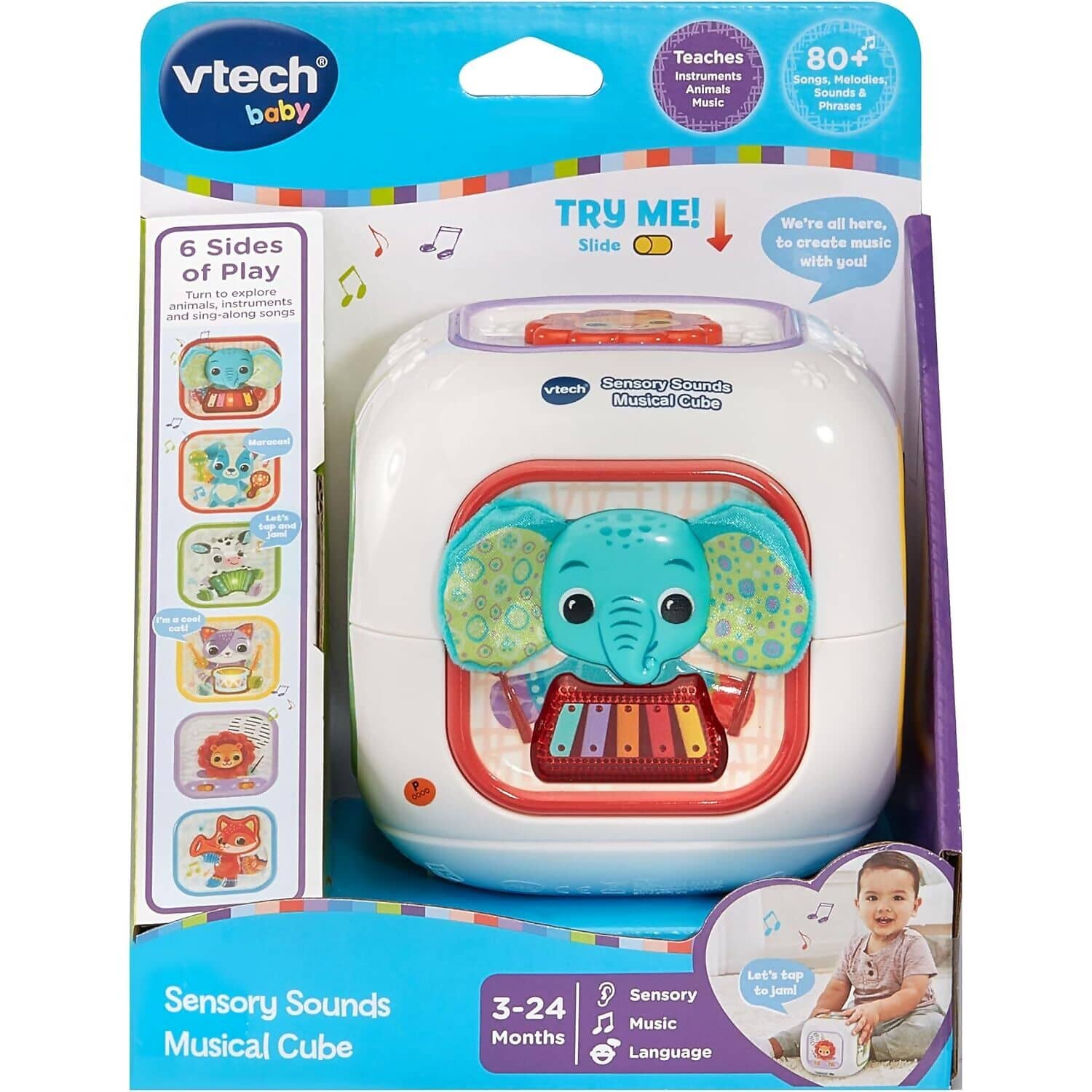 Vtech - Sensory Sounds Musical Cube