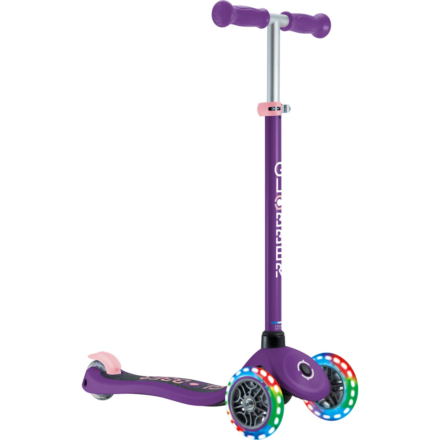 Globber - Primo Scooter Lights- Prple/pink