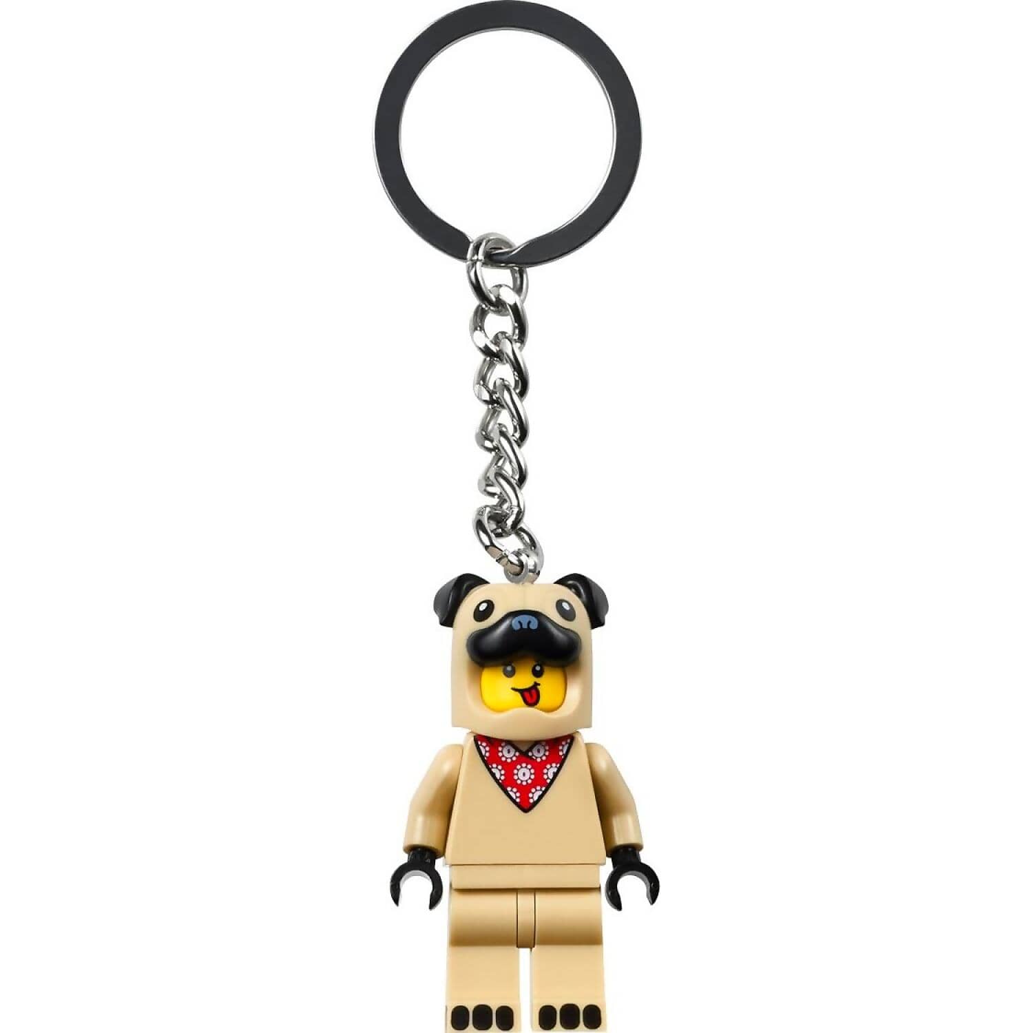 LEGO Pug Guy LED Minifigure Key Light