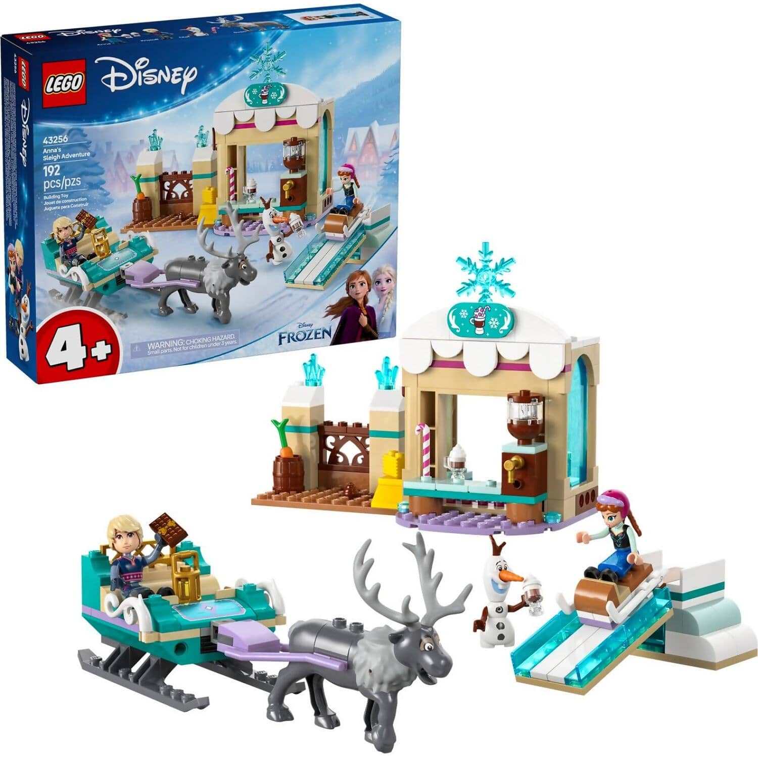 LEGO 43256 Anna's Sleigh Adventure - Disney 4+