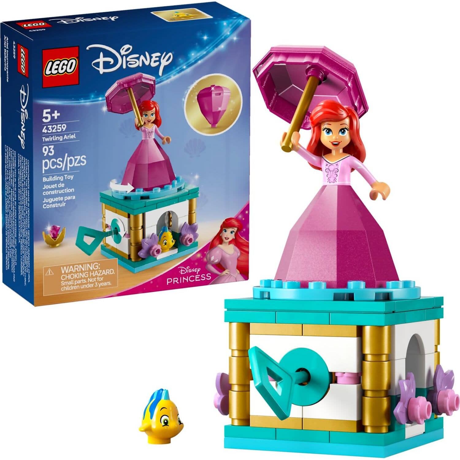 LEGO 43259 Twirling Ariel - Disney