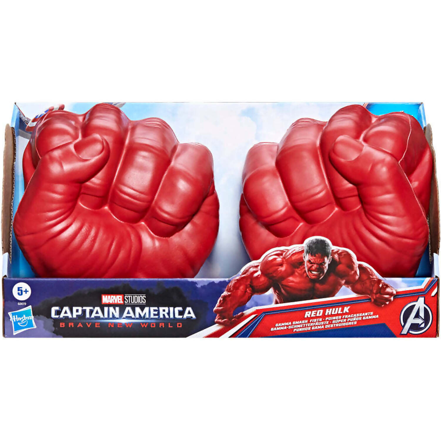 Marvel Avengers - Captain America: Brave New World Red Hulk Gamma Smash Fists