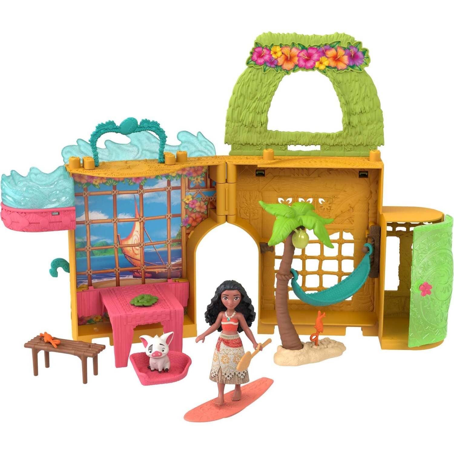 Disney Princess - Moana Storytime Stackers Doll House - Mattel