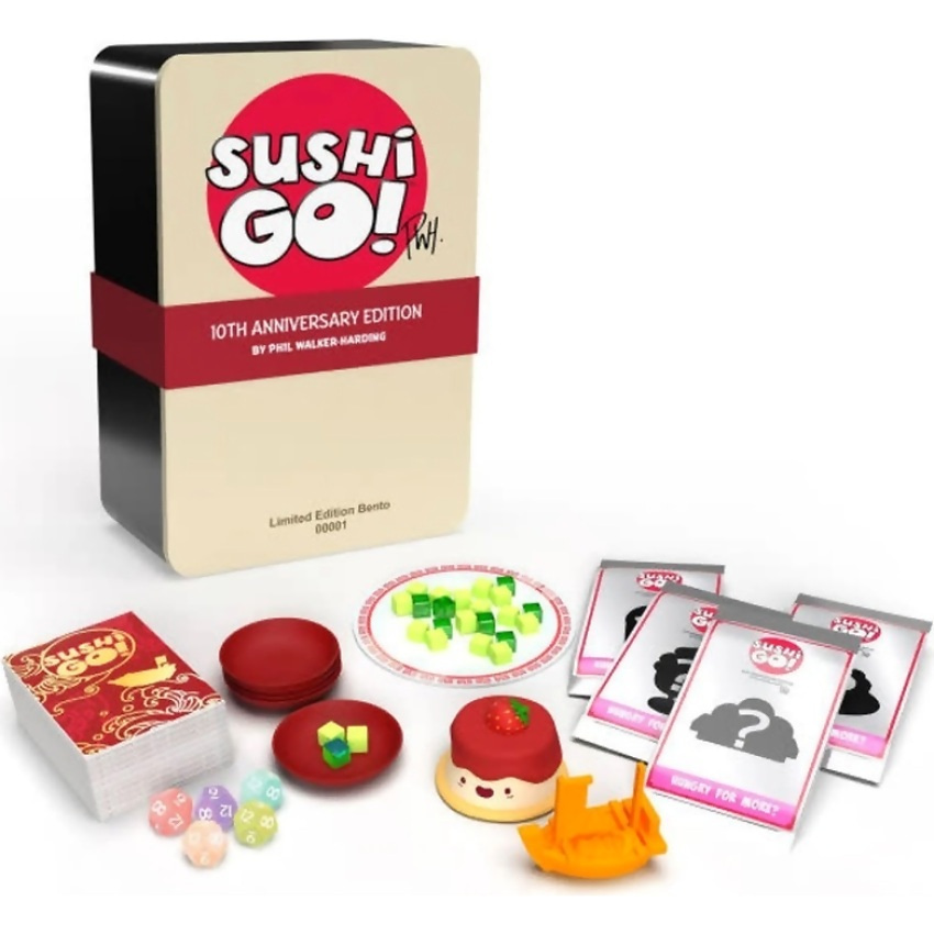 Gamewright - Sushi Go 10th Anniversary Edition Card Game